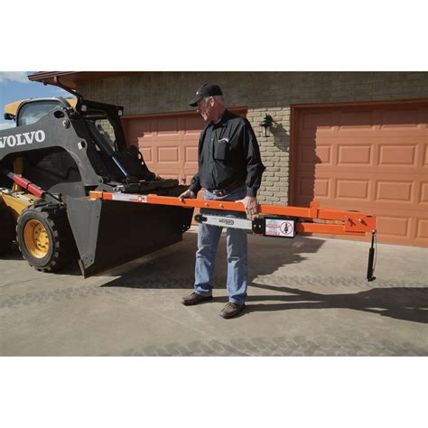 northern tool skid steer loader pole saw|northern hydraulic chainsaw.